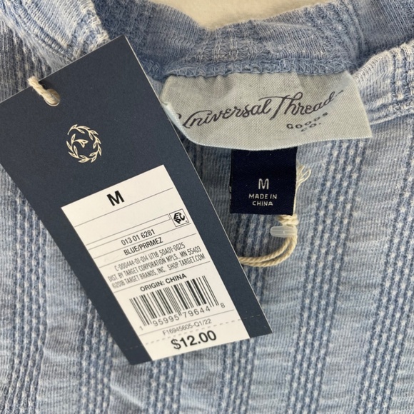 Universal Threads Goods Co. Tank Top Blue Women’s Size Medium NEW - Picture 4 of 8